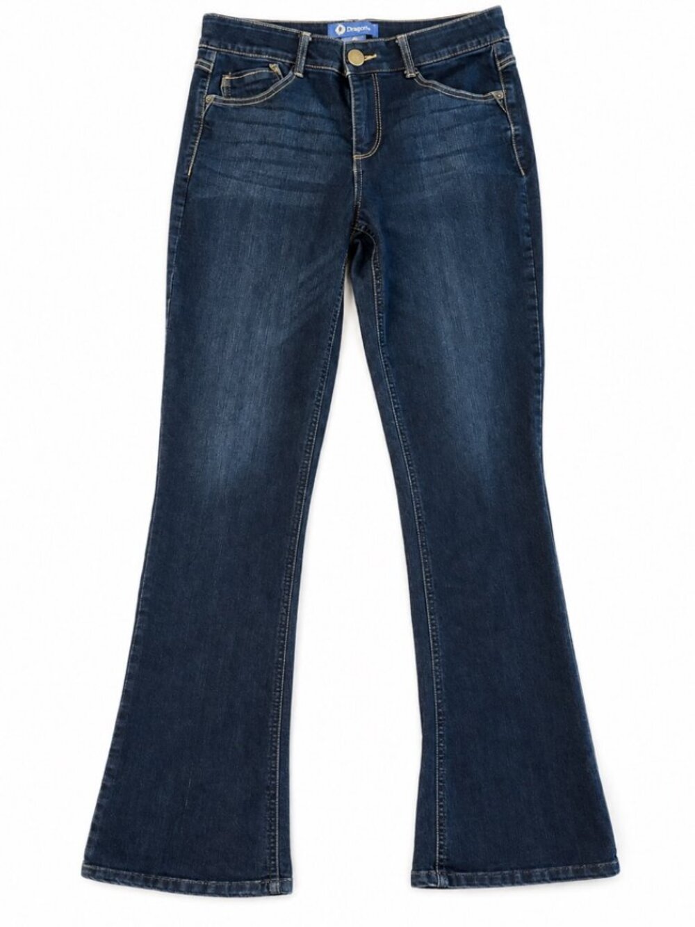 Democracy “Ab”solution Bootcut Jeans B12213BEA Dark Wash Size 10 Pre‑Owned